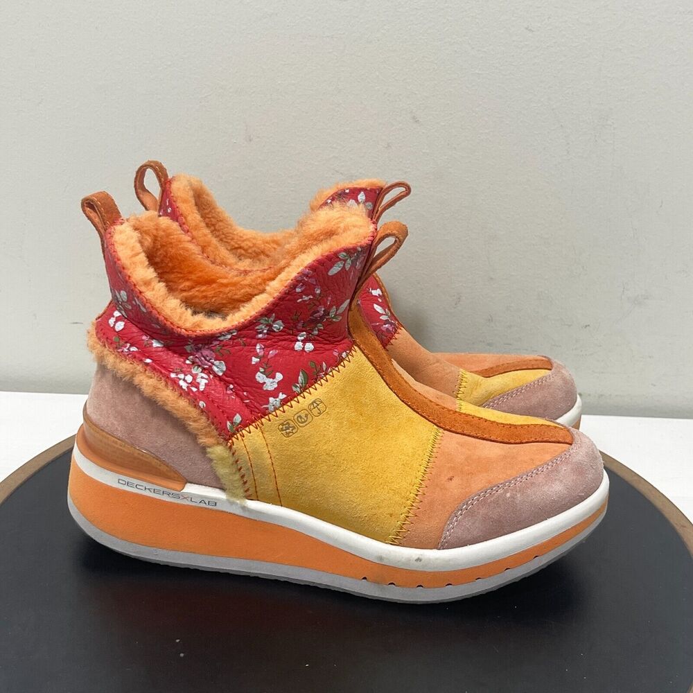 Deckers X Lab KO-Z SNPR Mid Wedge Lifestyle‎ Boot 1118805 Women US 7